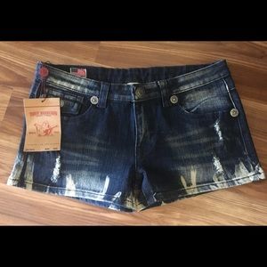 True religion shorts size 32